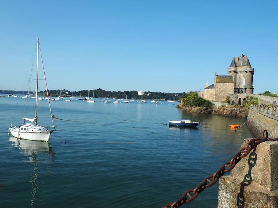 Appartement Duplex Et Terrasse A St Servan-St Malo Saint-Malo Exterior foto